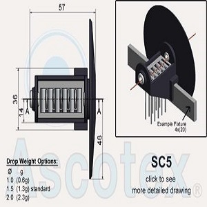 Bộ tạo lực căng Ascotex SC5 Weight Tensioners